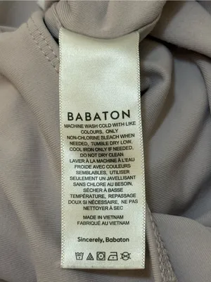 Babaton Aritzia periwinkle purple bodysuit women’s size medium thumbnail 6