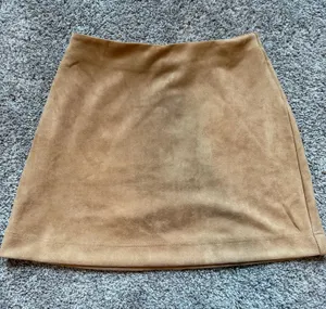 Pink Lily Suede Skirt thumbnail 1