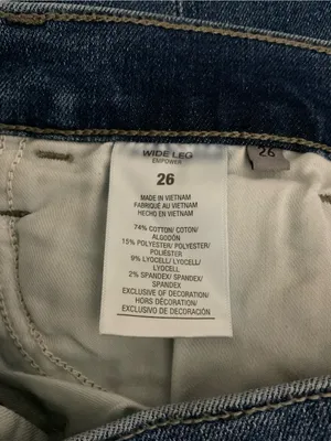 Joe’s Jeans High-Rise Wide Leg Blue Jeans size 26‎ thumbnail 4