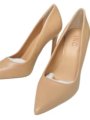 Inc new no box Classic Nude Pointed Toe High Heel Pumps thumbnail 4