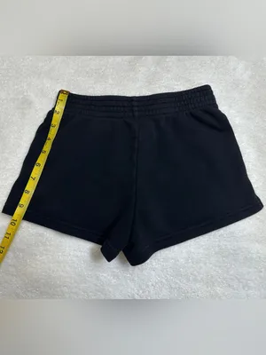 Aritzia TNA Airy AF Fleece Mid-Rise 2" Sweatshorts – Black – XXS thumbnail 11