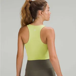 Lululemon Invigorate Training Tank Top in‎ Wasabi Green Sz 2 thumbnail 2