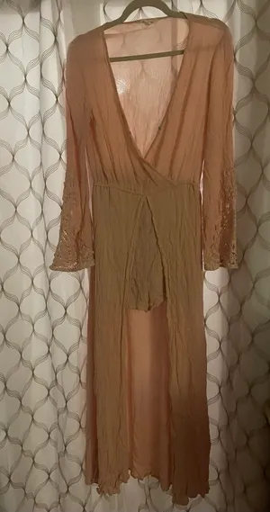 Blush Pink Romper thumbnail 1