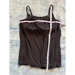 32 Degrees Cool Black Camisole With Built In Bra Medium thumbnail 7