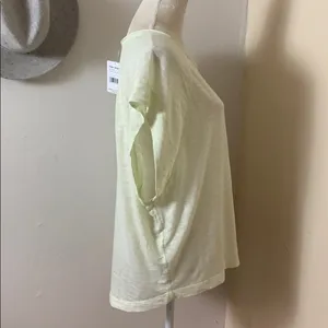 nwt // free people halo cap sleeve tee thumbnail 4
