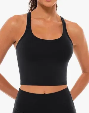 NWOT Lavento Racerback Crop Top thumbnail 1
