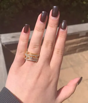 Crystal Gold Fashion Ring thumbnail 1
