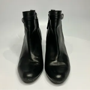 Sam Edelman Maddox‎ black leather ankle boots size 8 thumbnail 2