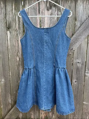 NWT Lulus Prinsley Denim Button Front Dress Size Medium thumbnail 12
