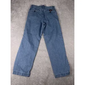 Wrangler Barbie Straight Leg Jeans Womens‎ 3 High Rise Denim Workwear Pleated thumbnail 7