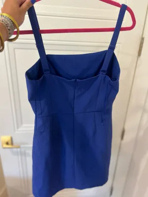 Blue French Connection Mini Dress thumbnail 2