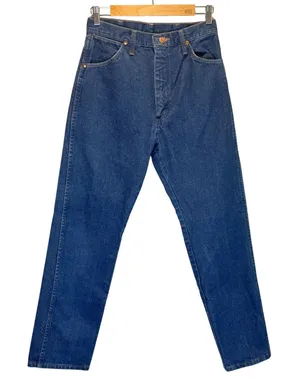 Vintage Wrangler High Rise Tapered Dark Wash Jeans - size 9 (Women's 6) thumbnail 1
