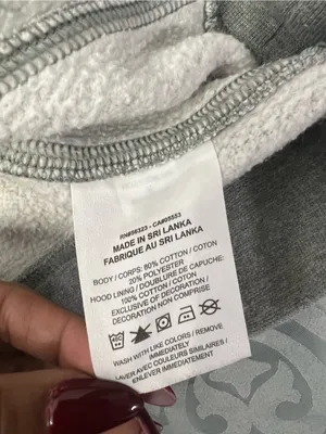 Nike Light Gray Women's Pullover Hoodie size medium unisex thumbnail 4