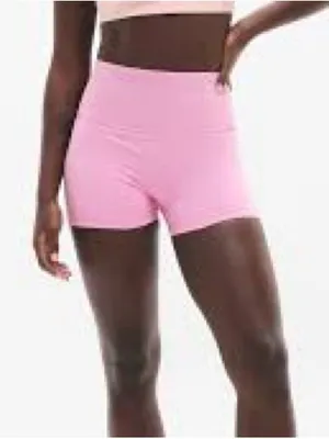 Athleta Elation Ultra High Rise Shortie Light Lavender Pink thumbnail 5