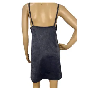Aritzia Wilfred Free Viviene Slip Spaghetti Strap Gray Microfiber Dress Medium thumbnail 7