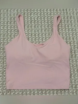 lululemon Pink Align Ribbed Tank Top size 8 thumbnail 10