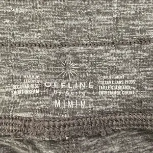 Women’s Offline by Aerie Regular Rise Short Inseam Warmup Legging Heather Gray M thumbnail 8