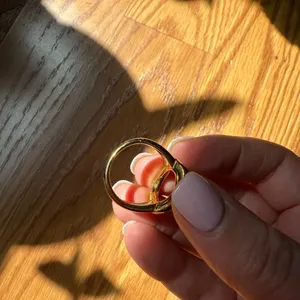 Gold infinity ring Size 8 thumbnail 3