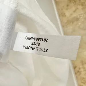 Madewell Pintucked Eyelet Mini Dress Boho Cotton Cottagecore White Small NWT thumbnail 12