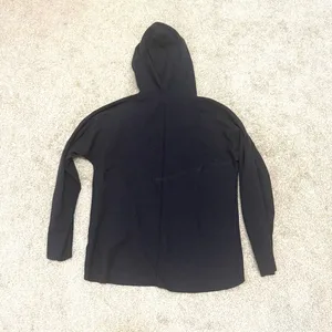 Quince medium eco knit Milano stitch pullover hooded sweater SP2 3501 thumbnail 7