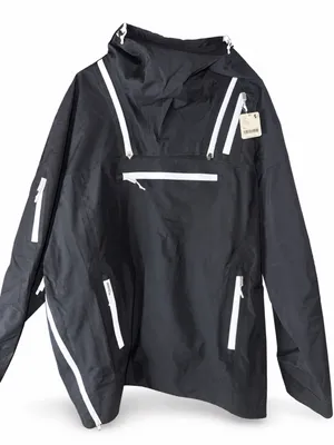 NWT Free People FP Movement Black Waterproof Snowboard Ski Pullover Jacket XL thumbnail 3
