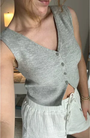 American Eagle Knit Sweater Tank Top thumbnail 4
