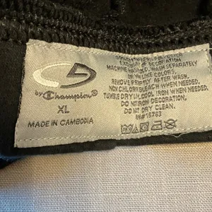 Champion Women's Black Track Pants thumbnail 3