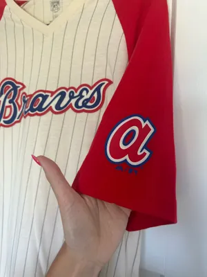 Braves shirt White Size L thumbnail 4