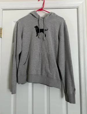 The Black Dog Hoodie Blue thumbnail 1