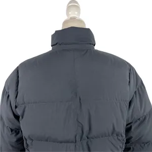 LL Bean Black and Pink Puffer Feather Down Puffer Full Zip Ski Winter Jacket M thumbnail 13