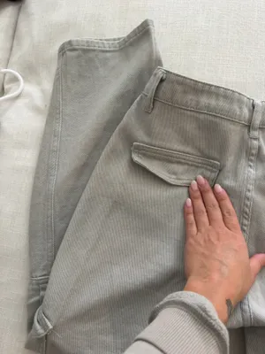 Shein Cargo Pants Grey thumbnail 4