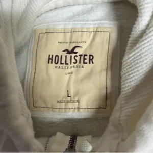 Y2K Hollister Graphic Zip Up Hoodie Size Large thumbnail 6