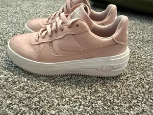 Nike Air Force 1 Sage Low Platform Sneakers – Blush Pink – Women's Size 6 thumbnail 4