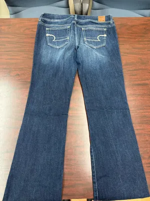 American Eagle Stretch Slim Boot Jeans Size 8 X-Long thumbnail 3