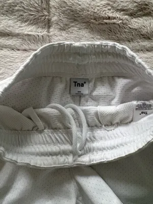 TNA White Shorts Aritzia Athletic Drawstring thumbnail 3