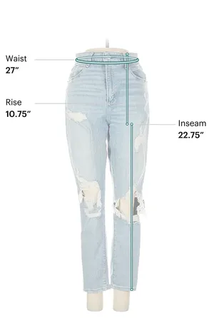 Abercrombie High Rise Super Skinny Jeans thumbnail 4
