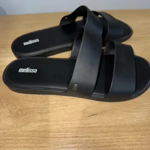 Melissa Black Color Pop PVC Sandals‎ Size 9 L thumbnail 4