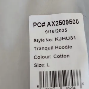 NWT Comfort Heavyweight Hoodie COTTON oversized LARGE thumbnail 3