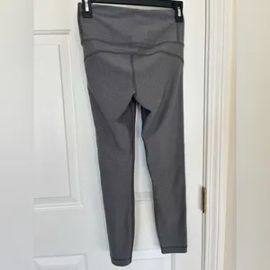 Womens under armour compression heat gear grey leggings thumbnail 7