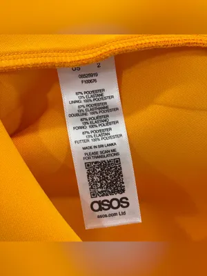 ASOS NWT Orange Fit & Flare Pleated Midi Dress Size 2 Women's thumbnail 10