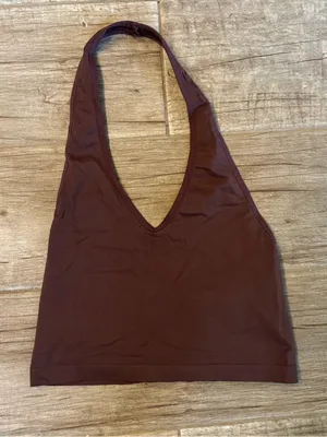 PacSun PAC cares Brown Halter Bralette Top - Women's Intimates thumbnail 1