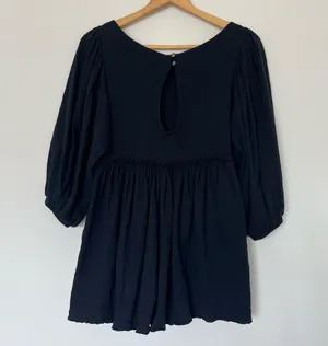 Free People Beach Black Romper thumbnail 8