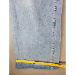 Pilcro and the Letterpress Wide Leg Jeans Womens 26 Blue Light Wash Pleated High‎ Rise Anthropologie thumbnail 8