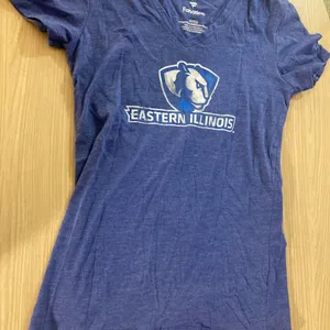 Eastern Illinois Panthers T Shirt Small Short Sleeve Womens Fanatics Blue thumbnail 1