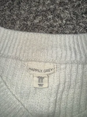 Happily Grey Cropped Long Sleeve Marshalls thumbnail 2