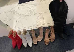 Nude Heels Tan Size 7.5 thumbnail 3