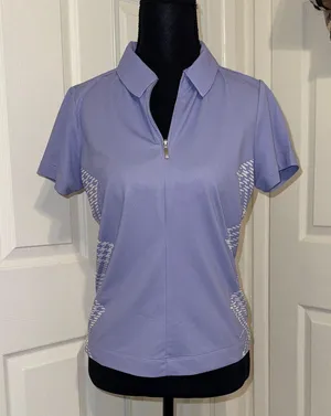 Nike golf Women's Lavender Polo Shirt thumbnail 1