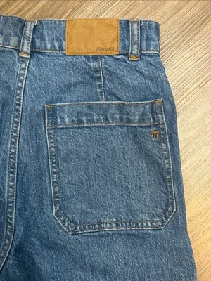 Madewell ’90s Straight Utility Jeans 25 Fenwood Wash High Rise $138 thumbnail 6