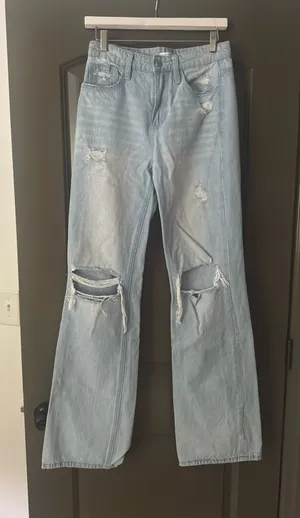 Altar'd State Light Wash Jeans 25 thumbnail 1