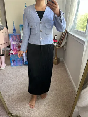 Old Navy black dress. S thumbnail 11